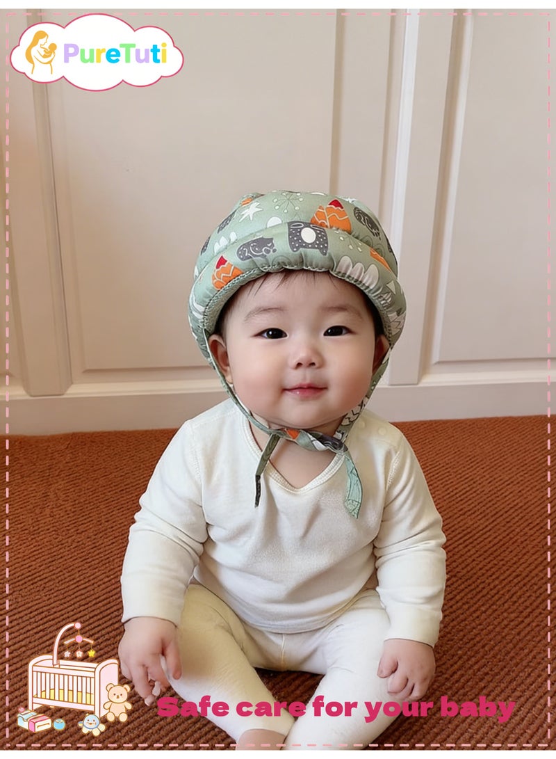 PureTuti Baby Helmet for Crawling and Walking Infant Safety Helmet Head Protection - Image 1